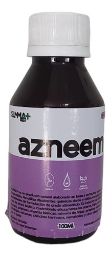 Aceite De Neem Concentrado 100ml Control De Plagas (azneem)
