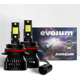 Kit Focos Led Evolum Barracuda H4 H13 9007 Alta Y Baja