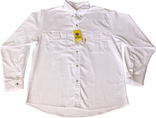 Camisa Grafa Pampero T. 46/48 Algodón Hombre Ropa De Trabajo