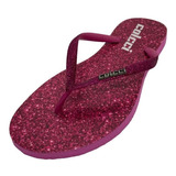 Chinelo Colcci Glitter Feminino Rosa Ayla Dom