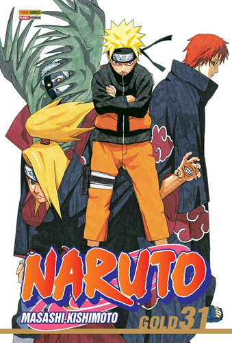 Naruto Gold Vol. 31, De Kishimoto, Masashi. Editora Panini Brasil Ltda, Capa Mole Em Português, 2018