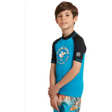 Polera Maui And Sons Uvp Rashguard Niño Surf