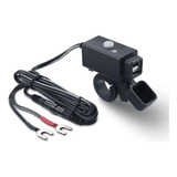 Adaptador De Cargador De Teléfono Usb Dual Para Motocicleta