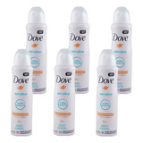 Desodorante Aerosol Dove Sensitive Sem Perfume 89g (6 Und)
