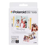 Papel Fotográfico Zink  Premium Compatível Com Polaroid Pop