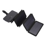 Cargador Con Panel Solar Plegable Para Teléfono, P/exterior