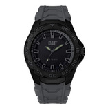 Reloj De Pulsera Malla Caucho Negro Caterpillar Lh11025125 C