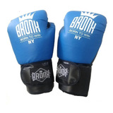 Guantes Boxeo Full Bronx Mma Kick Box 8 10 12 14 16 Oz En3x
