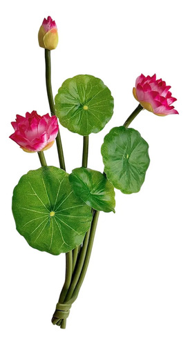 Simulación Lotusly Planta Artificial Lirios Duraderos F