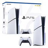 Playstation 5 Slim 1tb - Ps5 Slim Branco 1tb Mídia Física (disco) - Bivolt - Novo Lacrado - Original Com Garantia