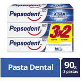 Pasta Dental Extra White Pepsodent 3*90gr(1 Disp)-super