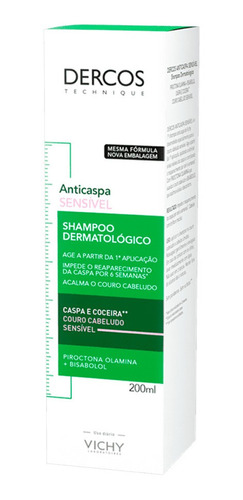 Anticaspa Dercos Shampoo - 200ml