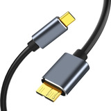Cable Usb-c 3.0 A Usb Micro B Para Disco Duro Externo 5gbps
