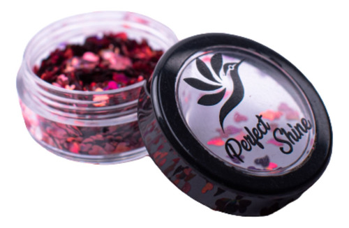 Confeti O Glitter Para Uña Sweet Lady Hearts Magickur