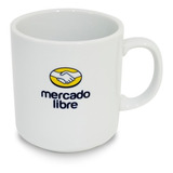 Taza Jarro Mug X6 Tsuji De Porcelana Logo De Mercado Libre