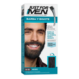 Just For Men Colorante Gel Barba Y Bigote Tapa Canas Negro