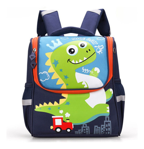 Mochila Escolar Infantil Menino Menina Dinossauro Gatinho