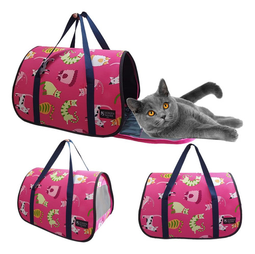 Bolsa Pet Flexivel Colorida Desmontável Cão /gato