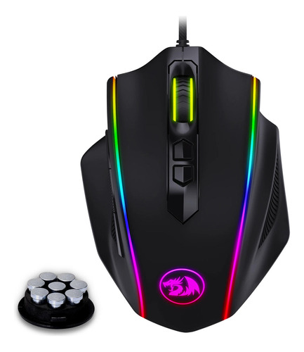 M720-rgb Mouse Gamer Usb Vampire Rgb 8 Botones 16000 Dpi