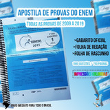 Enem 2020 - Provas Anteriores 2009 A 2020 + Gabarito Oficial