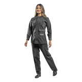 Conjunto Capa Chuva Moto Linha Piraval Plus Feminina Gg