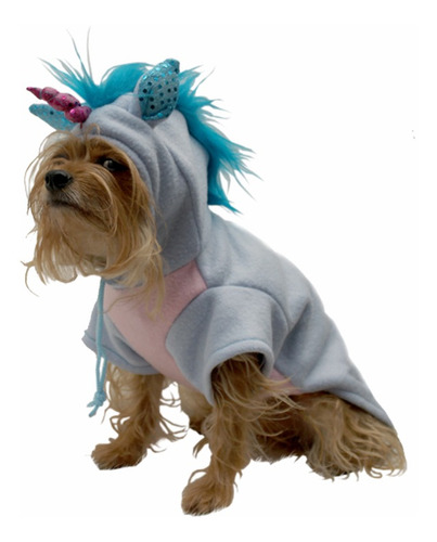 Disfraz Unicornio Azul Perro Halloween Talla 5 Pet Pals