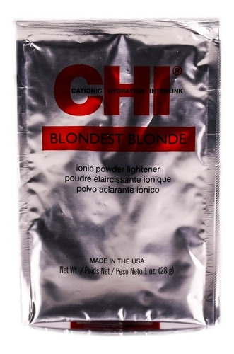 Chi Rubia Rubia Iónica Polvo Decolorante (tamaño : 1 Oz)