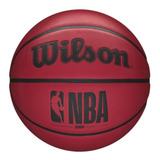 Balón Basketball Wilson Nba Drv Outdoor Tamaño 7 Rojo / Bamo