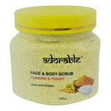 Adorable Exfoliante Cuerpo Y Rostro Turmeric-yogurt 300 Ml