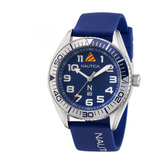 Reloj Para Hombre Nautica Finn World Napfwf201 Azul