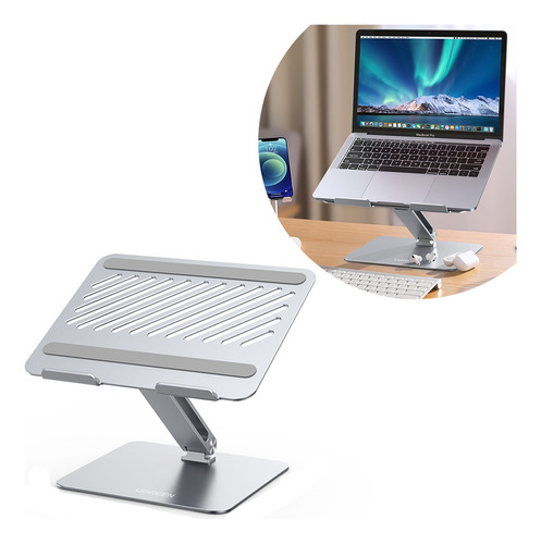 Soporte Base Laptop Tablet Ajustable 360° Plegable Portátil