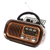 Radio Portátil Con Reproductor De Música, Regalo Estéreo