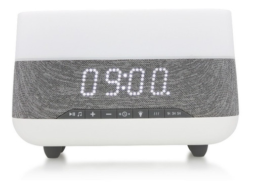 Difusor Reloj Aromatizador Parlante Despertador Premium