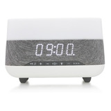 Difusor Reloj Aromatizador Parlante Despertador Premium
