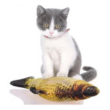 Juguete Mascota Gatos Pescado Diseños Peluche Paquete De 4 U
