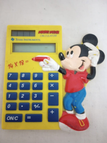 Calculadora Mickey Mouse Vintage (texas Instruments)