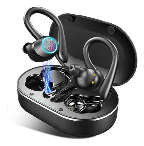 Poounur Earbud Auriculares Auriculares Inalámbricos Bluetoot