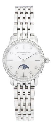 Reloj Frederique Constant Slimline Moonphase Diamonds. Para