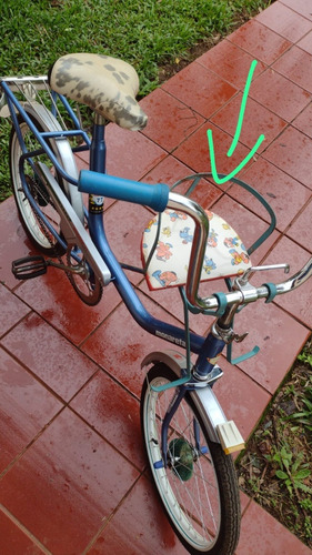 Cadeirinha De Bicicleta Antiga 