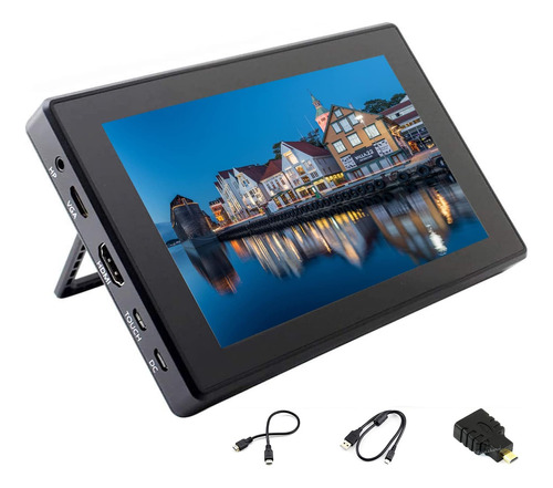 Ingcool Lcd Hdmi De 7 Pulgadas Con Estuche Para Pantalla Tác