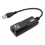 Adaptador Usb Ethernet 3.0 Gigabit 10/100/1000 Pc Notebook