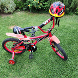 Bicicleta X-terra Klt R-16 Niño Casco De Regalo