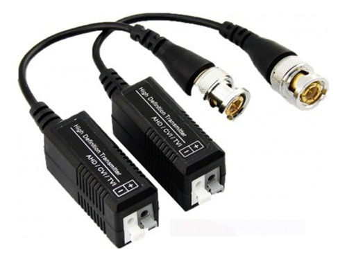 2x Video Balun Pasivo Cctv Para Cámaras