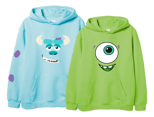 Sudadera Parejas Monsters Inc Celia Mike Wazowski