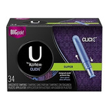 U By Kotex Click Compactos, Tampones Super Absorbentes, Sin 