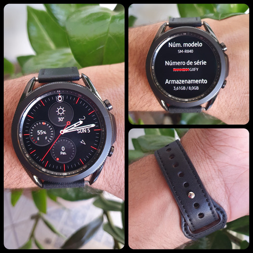 Samsung Galaxy Watch 3 8gb 1gb Ram Bluetooth 45mm Sm-r840 