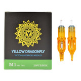 Caja Cartuchos Tattoo Yellow Dragonfly Magnum 1223 M1