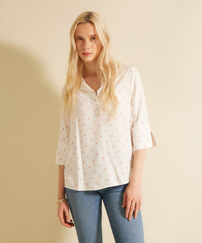 Camisa Mujer Patprimo M/l Rosa Viscosa 30010512-20480