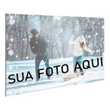 Quadro Decorativo Personalizado Sua Foto Sala 80x60 Grande Cor Borda Cor Da Armação Infinita