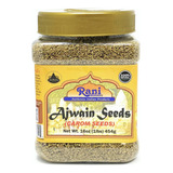 Rani Ajwain Seeds (carom Bishops Weed), Tarro De 16 Oz (1 Li